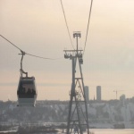 Канатная дорога приостановила свою работу 