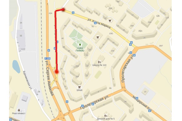 Движение по ул. Акимова в Нижнем Новгороде будет закрыто до 1 сентября