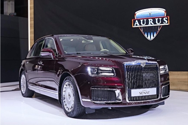 Автодилеры начнут принимать заказы на Aurus с 15 февраля 