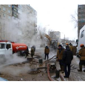 Авария на теплотрассе в Нижнем Новгороде оставила без тепла 4 тысячи человек
