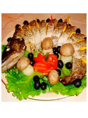 Праздничные рецепты блюд из рыбы: Щука фаршированная