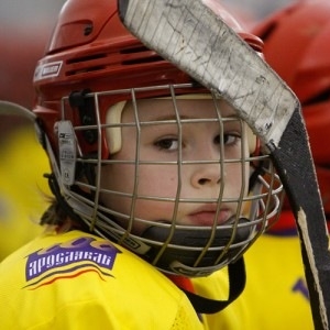 В Лыскове прошел детский хоккейный турнир