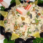 Простые рецепты салатов на праздник: Салат  "Новогодний"