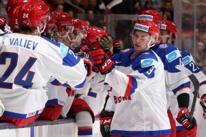 Сборная России обыграла Швейцарию с разгромным счетом в матче молодежного Чемпионата мира
