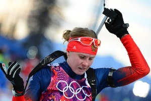 Российские биатлонистки не заняли призовых мест в индивидуальной гонке