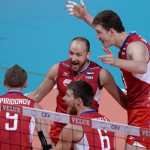 Российские волейболисты выиграли чемпионат Европы