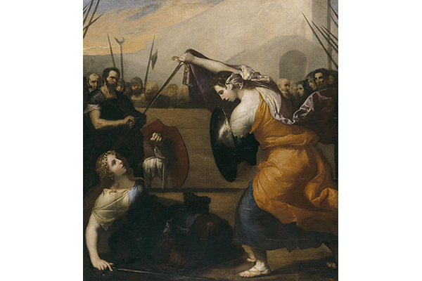 Бои женщин-гладиаторов в Древнем Риме 