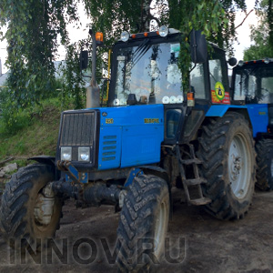 На возгорание трактора «Беларус» пожарных решили не вызывать