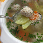 Рецепты первых блюд: Суп с фрикадельками