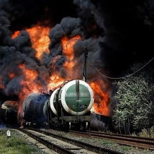 Пожар на ж/д станции в Нижнем Новгороде набирает обороты!