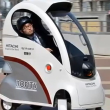 Hitachi Ropits — самый маленький электромобиль