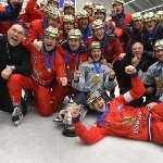 Сборная России  - Чемпион Мира по хоккею с мячом!