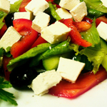 Простые салаты: Греческий салат