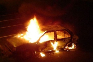 В Дзержинске обгорели сразу 5 автомобилей