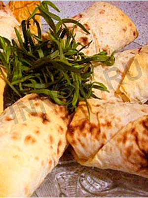 Праздничные закуски: Новогодние конвертики