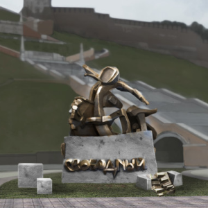 Памятник байку установят возле Чкаловской лестницы