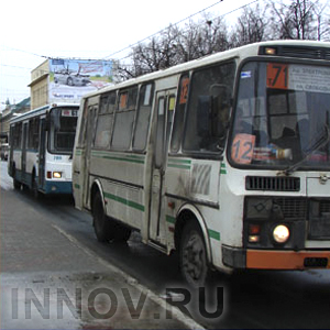 Вечером 10 октября в Нижнем Новгороде столкнулись две маршрутки