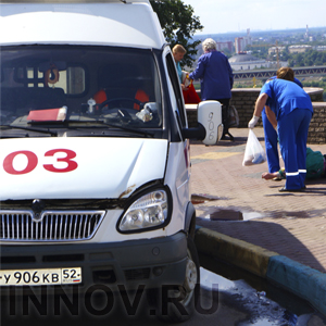 Вчера в Нижегородской области столкнулись ВАЗ и погрузчик