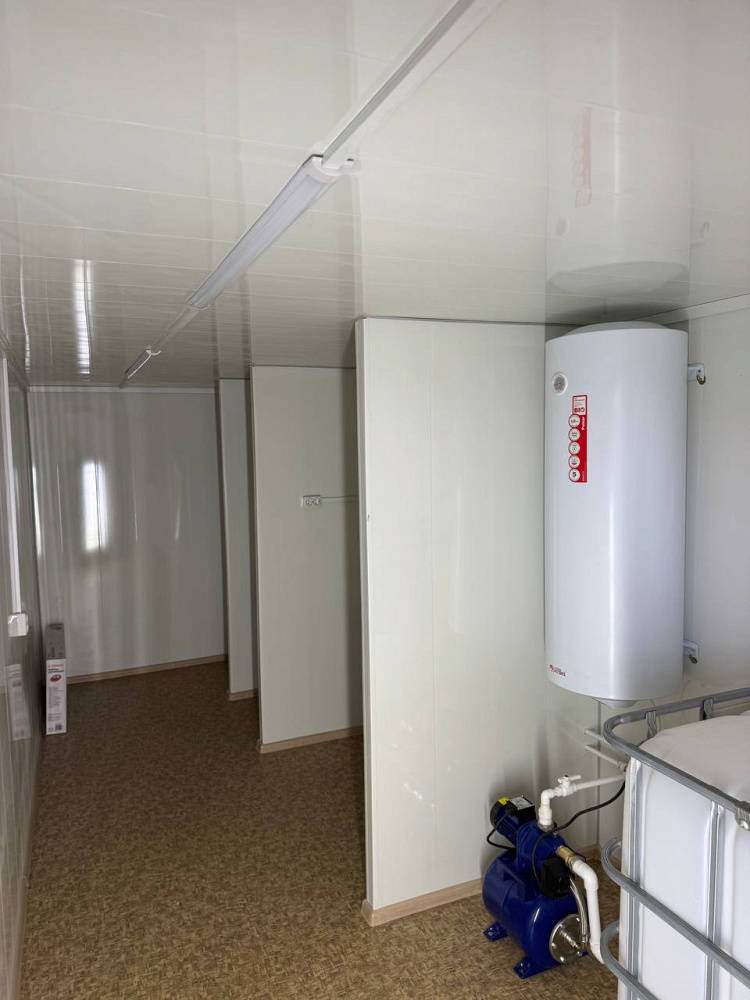 Модульные санузлы контейнерного типа от производственной компании Оптибыт