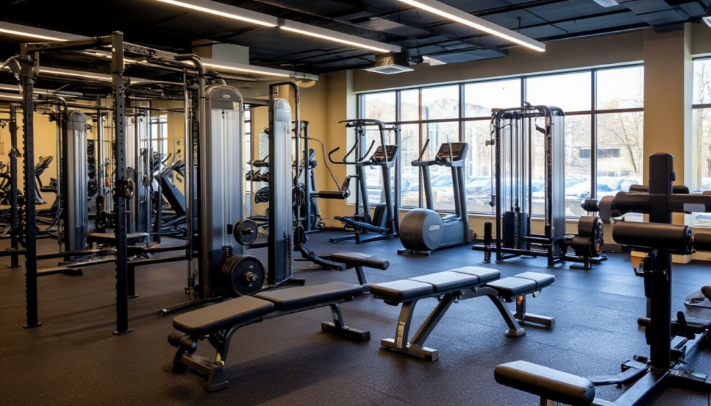 Оборудование и тренажеры для фитнес-клубов